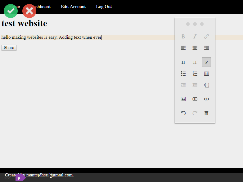 CMS Website Maker
